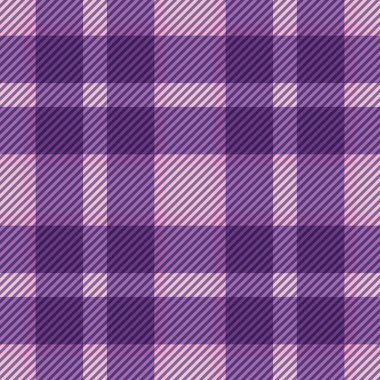 Tartan kumaş dokusu. Kusursuz desen. Vektör illüstrasyonu. 