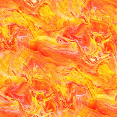 Akrilik akıyor. Rengarenk bir geçmişi var. Kusursuz desen. El çizimi illüstrasyon. 