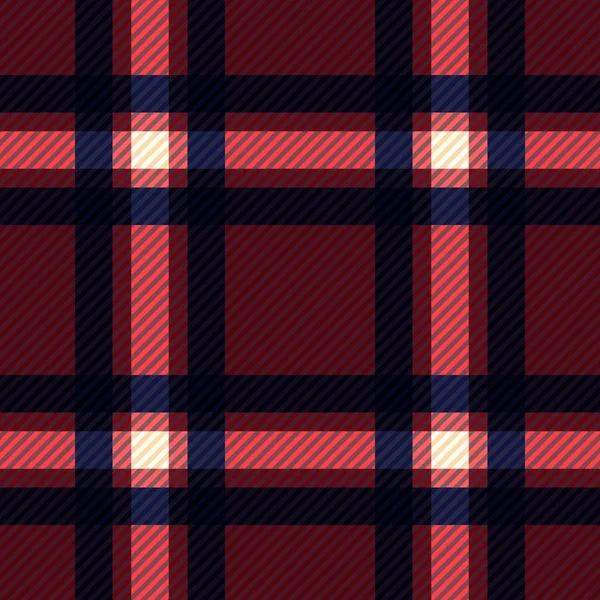 Tartan Fabric Texture Seamless Pattern Vector Illustration — Stock Vector