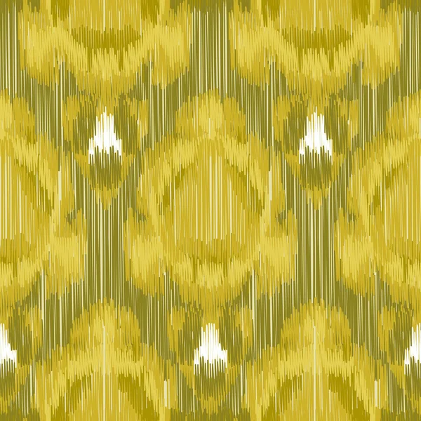 Nahtloses Ikat Muster Abstrakter Hintergrund Für Textildesign Tapeten Oberflächenstrukturen Packpapier — Stockvektor