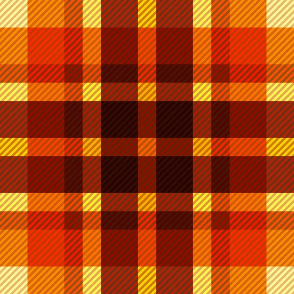 Textura Tecido Tartan Padrão Sem Costura Ilustração Vetorial — Vetor de Stock