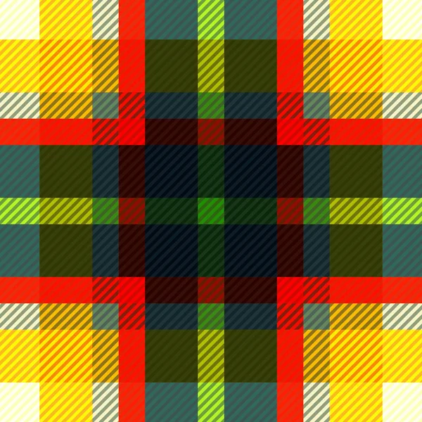 Textura Tecido Tartan Padrão Sem Costura Ilustração Vetorial —  Vetores de Stock