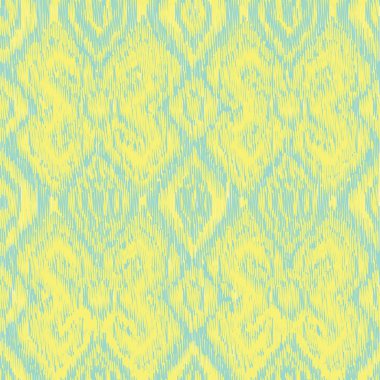 Kusursuz Ikat Deseni. Tekstil tasarımı, duvar kağıdı, yüzey dokuları, ambalaj kağıdı için soyut arkaplan.