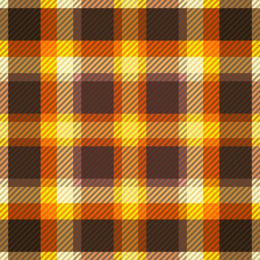 Tartan kumaş dokusu. Kusursuz desen. Vektör illüstrasyonu. 