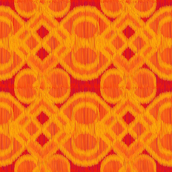 Kusursuz Ikat Deseni. Tekstil tasarımı, duvar kağıdı, yüzey dokuları, ambalaj kağıdı için soyut arkaplan.