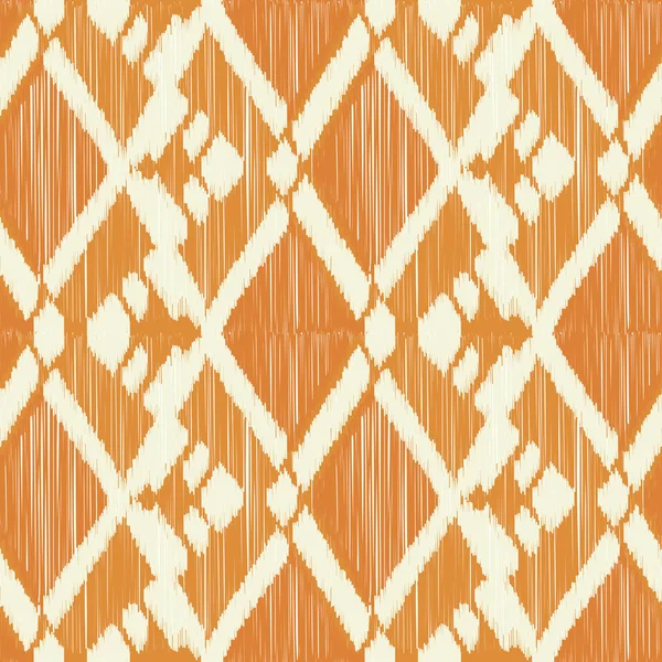 Płynny Wzór Ikat Streszczenie Tła Projektowania Tekstyliów Tapety Tekstury Powierzchni — Wektor stockowy