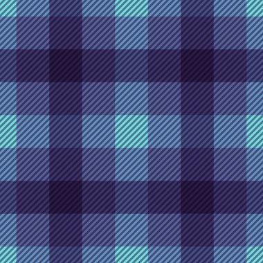 Tartan kumaş dokusu. Kusursuz desen. Vektör illüstrasyonu. 
