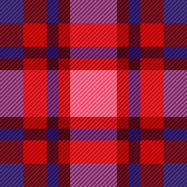 Texture Tissu Tartan Modèle Sans Couture Illustration Vectorielle — Image vectorielle