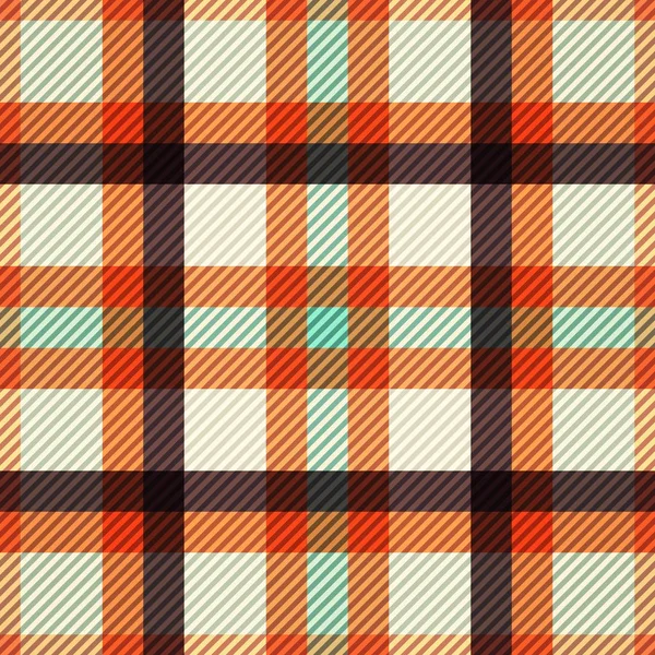 Tartan Tkaniny Tekstury Płynny Wzór Ilustracja Wektora — Wektor stockowy