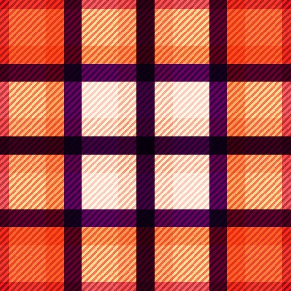 Textura Tecido Tartan Padrão Sem Costura Ilustração Vetorial — Vetor de Stock