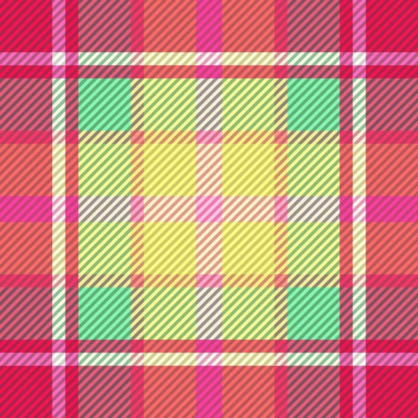 Textura Tecido Tartan Padrão Sem Costura Ilustração Vetorial —  Vetores de Stock