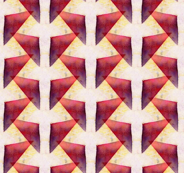 Batik Modello Senza Cuciture Con Disegno Geometrico Illustrazione Disegnata Mano — Foto Stock
