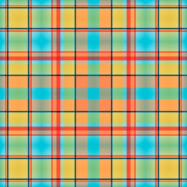 Tartan Tyg Struktur Sömlöst Mönster Vektorillustration — Stock vektor