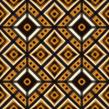 Modelleştirilmiş etnik kalıplı kusursuz bir model. El çizimi illüstrasyon.