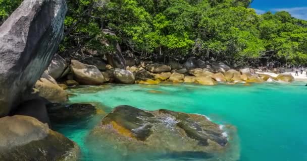 Isla Fitzroy Australia Abril 2017 Nudey Beach Fitzroy Island Zona — Vídeos de Stock