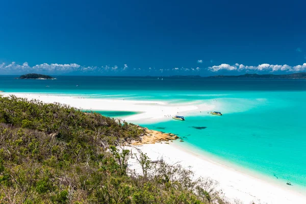 Amazing Famous Whitehaven Beach Whitsunday Islands Queensland Australia — Stock Photo, Image