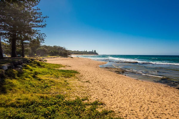 Vista Soleggiata Shelly Beach Caloundra Sunshine Coast Queensland Australia — Foto Stock