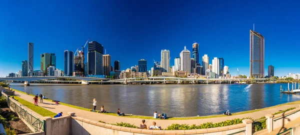 Μπρισμπέιν Αυστραλία Aug 2018 Πανοραμική Άποψη Του Brisbane Από Νότια — Φωτογραφία Αρχείου