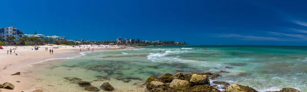 Caloundra Aus Nov 2018 Calda Giornata Sole Kings Beach Calundra — Foto Stock