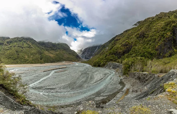 Wanderung Zum Franz Josef Gletscher Den Südalpen Südinsel Neuseeland — Stockfoto