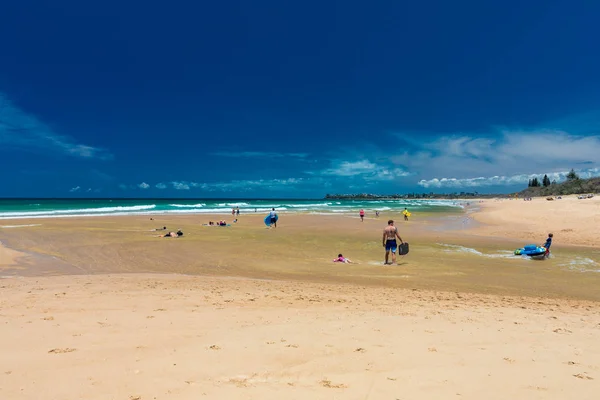 Caloundra Aus 2019 Січня Гарячі Сонячний День Тропічному Currimundi Озеро — стокове фото