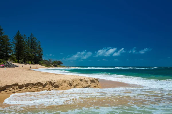 Καυτό Ηλιόλουστη Μέρα Moffat Παραλία Calundra Queensland Αυστραλία 2018 — Φωτογραφία Αρχείου