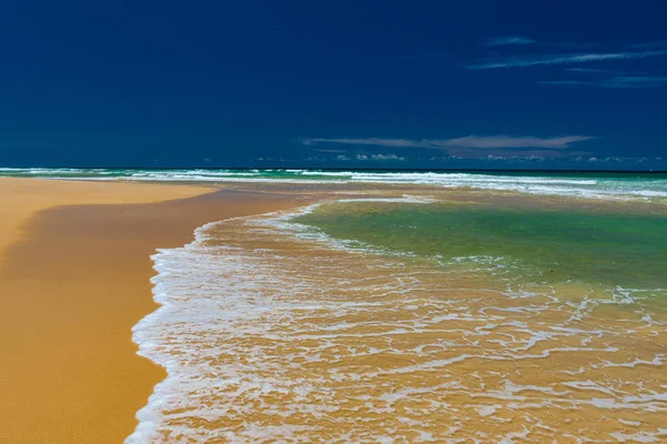 Spiaggia Sabbia Lago Currimundi Caloundra Sunshine Coast Queensland Australia — Foto Stock