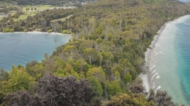 Lookout Point Bob Cove Queenstown South Island New Zealand — Stock Video