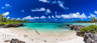 Eton Beach, Efate Island, Vanuatu, near Port Vila - famous beach clipart