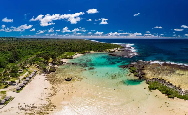 Eton Beach, Efate Island, Vanuatu, vicino a Port Vila - famosa spiaggia — Foto Stock