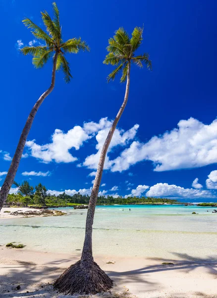 Eton Beach, Efate Island, Vanuatu, perto de Port Vila - famosa praia — Fotografia de Stock