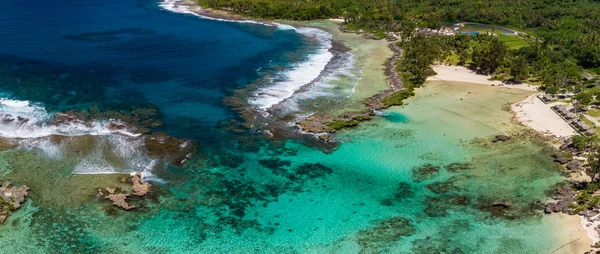 Eton Beach, Efate Island, Vanuatu, vicino a Port Vila - famosa spiaggia — Foto Stock