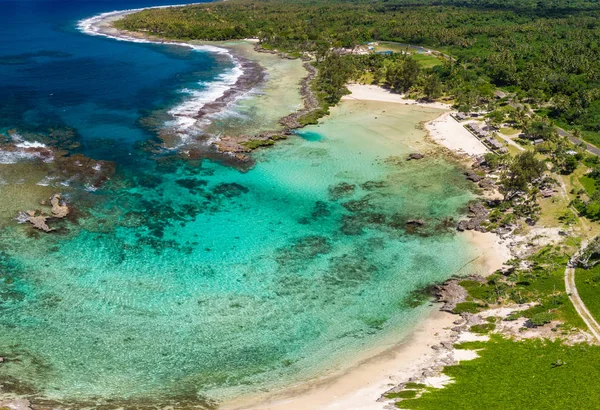 Eton Beach, Efate Island, Vanuatu, vicino a Port Vila - famosa spiaggia — Foto Stock