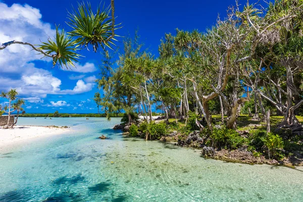 Eton Beach, Efate Island, Vanuatu, w pobliżu Port Vila-słynna plaża — Zdjęcie stockowe