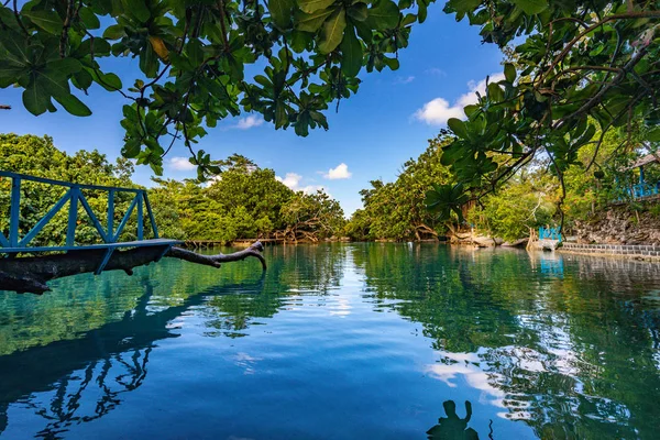 De Blue Lagoon, Port Vila, Efate, Vanuatu — Stockfoto