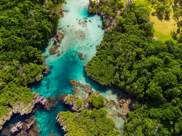 Laguna Azul, Port Vila, Efate, Vanuatu —  Fotos de Stock