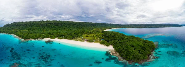 Champagne Beach, Vanuatu, Espiritu Santo-ön, nära Luganville — Stockfoto