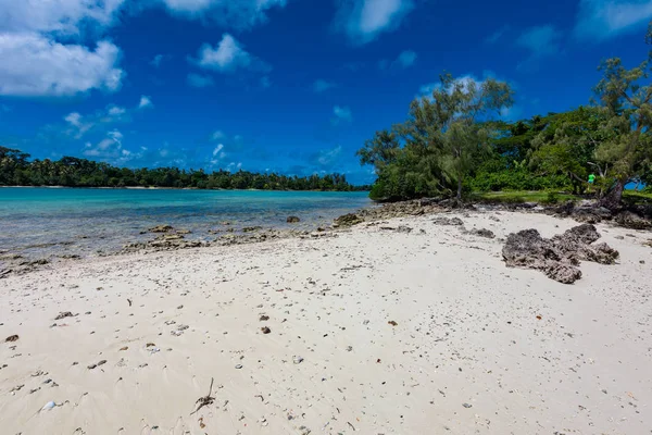 Tropisch resort leven in Vanuatu, in de buurt van Port file, Efate Island — Stockfoto