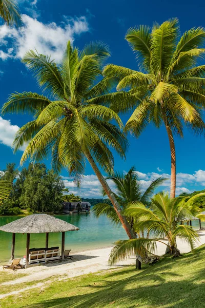 Tropisches Urlaubsziel in Port Vila, Fate Island, Vanuatu, — Stockfoto