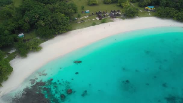 Champagne Beach Vanuatu Espiritu Santo Island Pobliżu Luganville Południowy Pacyfik — Wideo stockowe