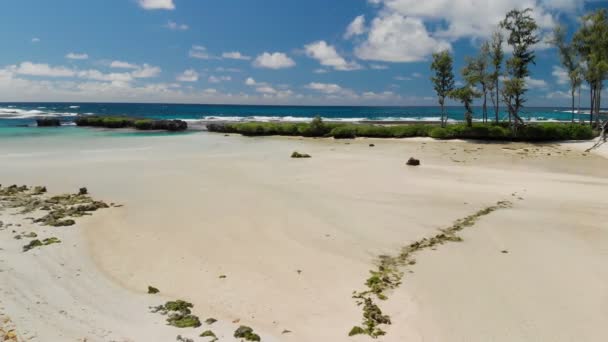 Eton Beach Efate Island Vanuatu Port Vila Famous Beach East — Stock Video