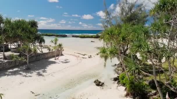 Eton Beach Efate Island Vanuatu Port Vila Famous Beach East — Stock Video