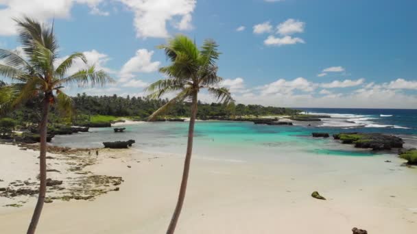 Παραλία Ίτον Νησί Εφάτε Βανουάτου Κοντά Στο Πορτ Βίλα Διάσημη — Αρχείο Βίντεο