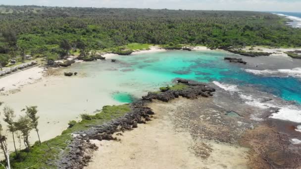 Eton Beach Efate Island Vanuatu Buurt Van Port Vila Beroemd — Stockvideo