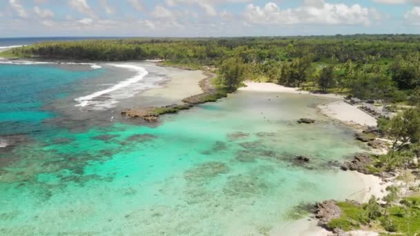 Eton Beach Efate Adası Vanuatu Port Vila Yakınında Doğu Kıyısında — Stok video