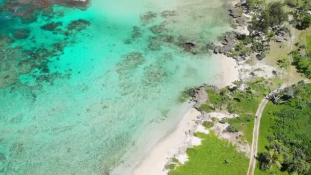 Eton Beach Efate Island Vanuatu Nära Port Vila Famous Beach — Stockvideo