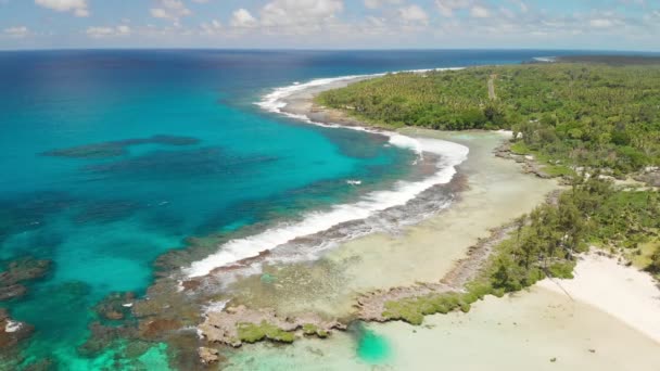 Eton Beach Efate Island Vanuatu Port Vila Famous Beach East — Stock Video