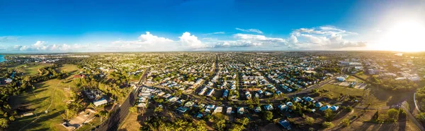 Vista aérea do drone de Bundaberg, Queensland, Austrália — Fotografia de Stock