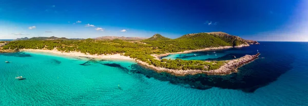 Cala Agulla Amazing Sand Beach Spain Balearic Islands Mallorca Cala — Stock Photo, Image