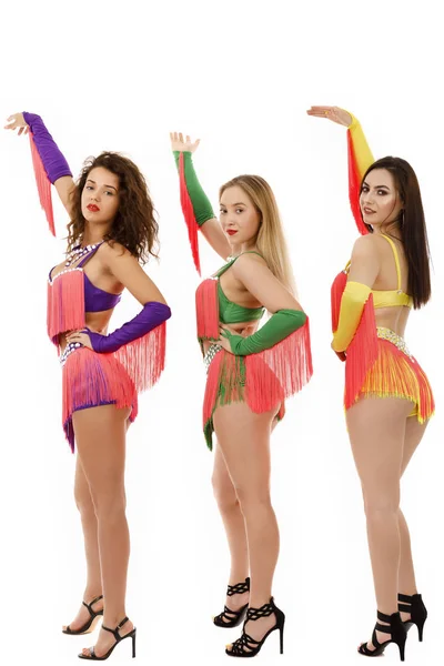 Samba Brazilian Dancer Wearing Specific Costume — Stock Photo, Image